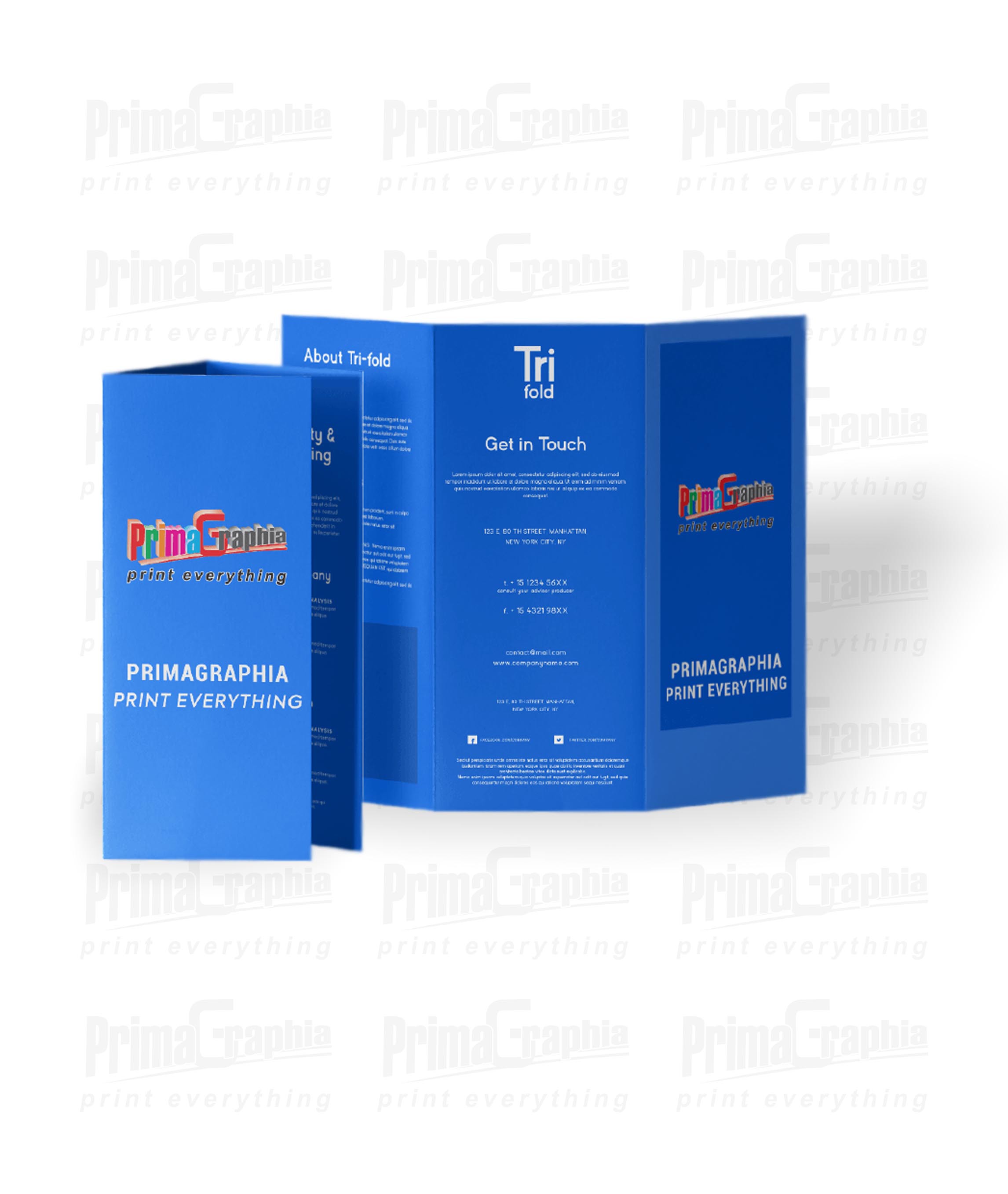 Jual Cetak Brosur Paket 100lbr Murah Harga Terbaru Primagraphia