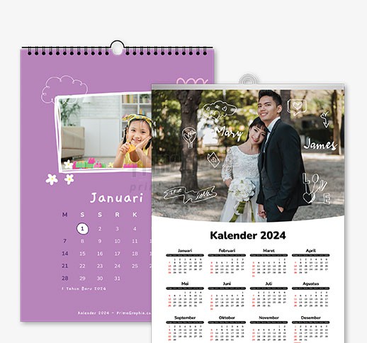 Kalender Dinding A3