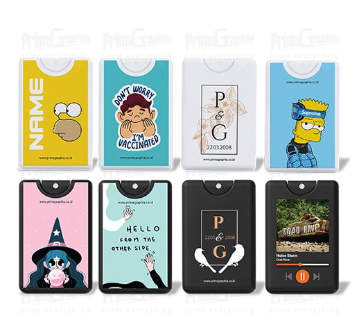 Hand Sanitizer Card