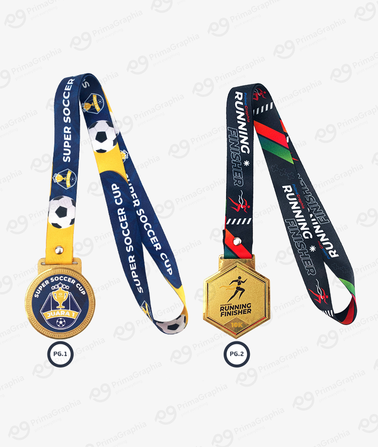 Stationary - Medali Plat Lanyard