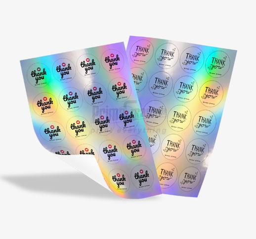 Sticker Hologram A3