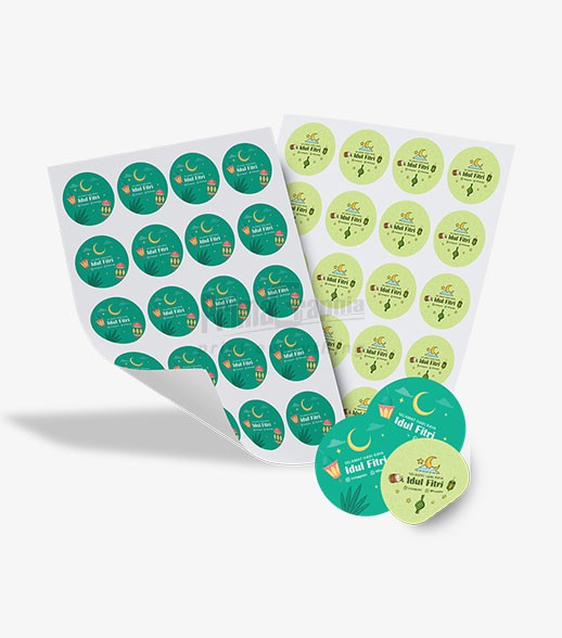 Sticker Label Idul Fitri