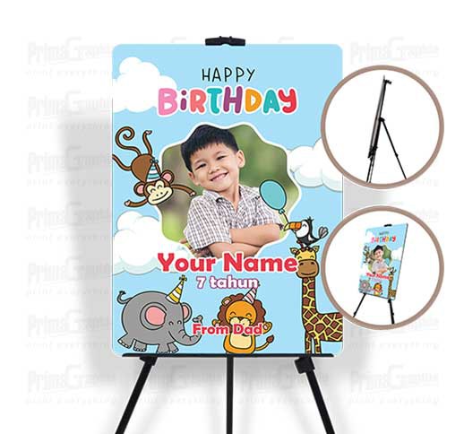 Tripod Banner Ulang Tahun