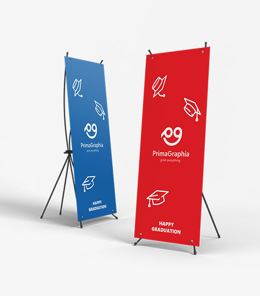 X Banner Wisuda / Graduation
